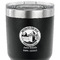 Silver on the Seas 30 oz Stainless Steel Ringneck Tumbler - Black - CLOSE UP