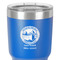 Silver on the Seas 30 oz Stainless Steel Ringneck Tumbler - Blue - Close Up