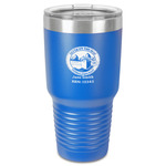 Silver on the Seas 30 oz Stainless Steel Tumbler - Royal Blue - Single-Sided