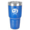 Silver on the Seas 30 oz Stainless Steel Ringneck Tumbler - Blue - Front