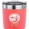 Silver on the Seas 30 oz Stainless Steel Ringneck Tumbler - Coral - CLOSE UP