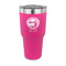 Silver on the Seas 30 oz Stainless Steel Ringneck Tumblers - Pink - FRONT