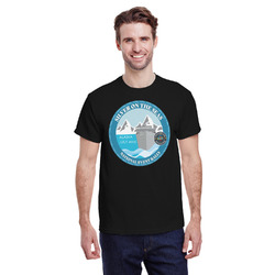 Silver on the Seas T-Shirt - Black