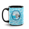 Silver on the Seas Coffee Mug - 11 oz - Black