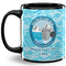 Silver on the Seas Coffee Mug - 11 oz - Full- Black