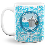 Silver on the Seas 11 oz Coffee Mug - White