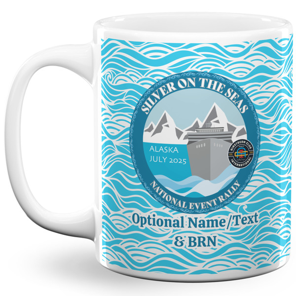 Custom Silver on the Seas 11 oz Coffee Mug - White