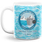 Silver on the Seas Coffee Mug - 11 oz - Full- White