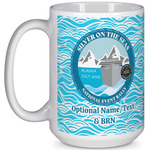 Silver on the Seas 15 oz Coffee Mug - White