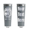 Silver on the Seas Grey RTIC Everyday Tumbler - 28 oz. - Front and Back