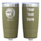 Silver on the Seas Olive Polar Camel Tumbler - 20oz - Double Sided - Approval