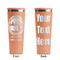 Silver on the Seas Peach RTIC Everyday Tumbler - 28 oz. - Front and Back