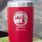 Silver on the Seas Red Polar Camel Tumbler - 20oz - Close Up