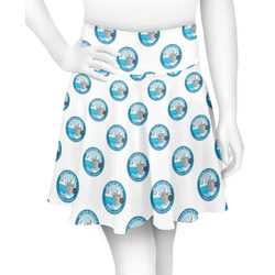 Silver on the Seas Skater Skirt