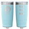 Silver on the Seas Teal Polar Camel Tumbler - 20oz -Double Sided - Approval