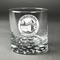 Silver on the Seas Whiskey Glass - Front