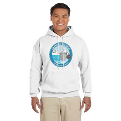 Silver on the Seas Hoodie - White