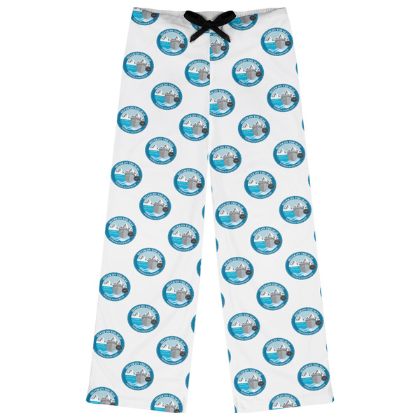 Custom Silver on the Seas Womens Pajama Pants - M