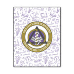 Dental Insignia / Emblem Wood Print - 11" x 14" (Personalized)