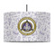 Dental Insignia / Emblem 12" Drum Lampshade - PENDANT (Fabric)