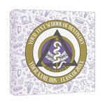 Dental Insignia / Emblem Canvas Print - 12" x 12" (Personalized)