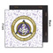 Dental Insignia / Emblem 12x12 Wood Print - Front & Back View