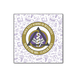 Dental Insignia / Emblem Wood Print - 12" x 12" (Personalized)