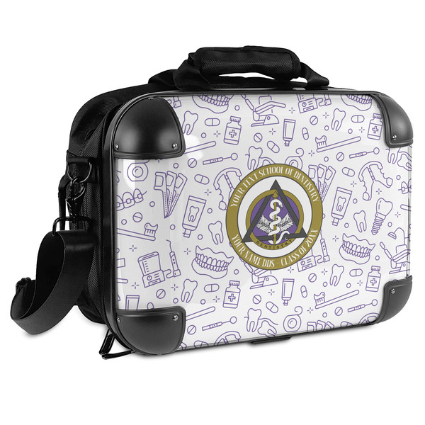 Custom Dental Insignia / Emblem Hard Shell Briefcase (Personalized)