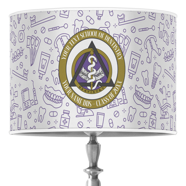 Custom Dental Insignia / Emblem Drum Lamp Shade (Personalized)