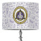 Dental Insignia / Emblem 16" Drum Lampshade - ON STAND (Poly Film)