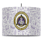 Dental Insignia / Emblem Drum Pendant Lamp (Personalized)