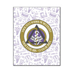 Dental Insignia / Emblem Wood Print - 16" x 20" (Personalized)