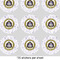 Dental Insignia / Emblem 2" Multipurpose Round Labels - Sheet