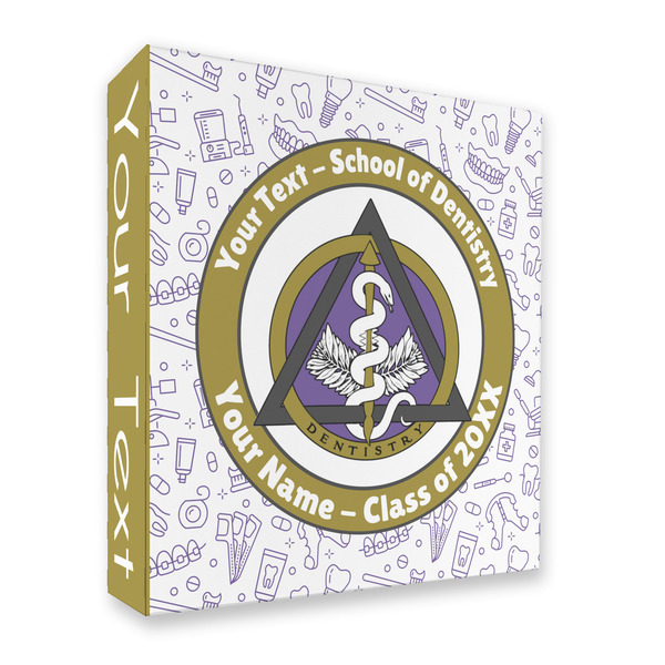 Custom Dental Insignia / Emblem 3-Ring Binder - Full Wrap - 2" (Personalized)