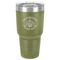 Dental Insignia / Emblem 30 oz Stainless Steel Ringneck Tumbler - Olive - Front