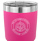 Dental Insignia / Emblem 30 oz Stainless Steel Ringneck Tumbler - Pink - CLOSE UP