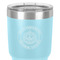 Dental Insignia / Emblem 30 oz Stainless Steel Ringneck Tumbler - Teal - Close Up