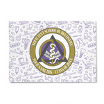 Dental Insignia / Emblem Indoor Area Rug - 4' x 6' (Personalized)