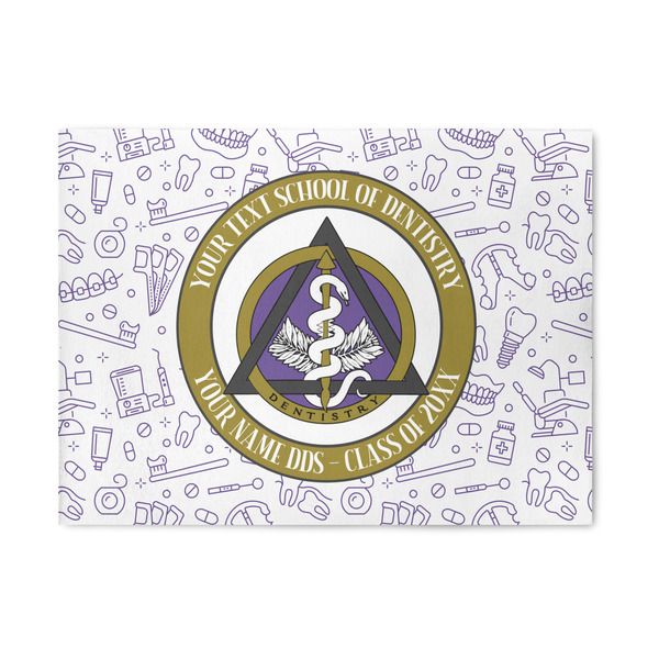 Custom Dental Insignia / Emblem Area Rug (Personalized)