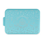 Dental Insignia / Emblem Aluminum Baking Pan with Teal Lid (Personalized)