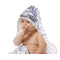 Dental Insignia / Emblem Baby Hooded Towel on Child
