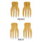 Dental Insignia / Emblem Bamboo Salad Hands - APPROVAL