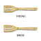 Dental Insignia / Emblem Bamboo Slotted Spatulas - Double Sided - APPROVAL