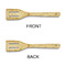 Dental Insignia / Emblem Bamboo Slotted Spatulas - Single Sided - APPROVAL