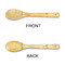 Dental Insignia / Emblem Bamboo Spoons - Single Sided - APPROVAL
