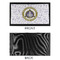 Dental Insignia / Emblem Bar Mat - Small - APPROVAL