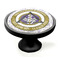 Dental Insignia / Emblem Black Custom Cabinet Knob (Side)