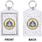 Dental Insignia / Emblem Bling Keychain (Front + Back)