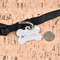 Dental Insignia / Emblem Bone Shaped Dog ID Tag - Large - In Context