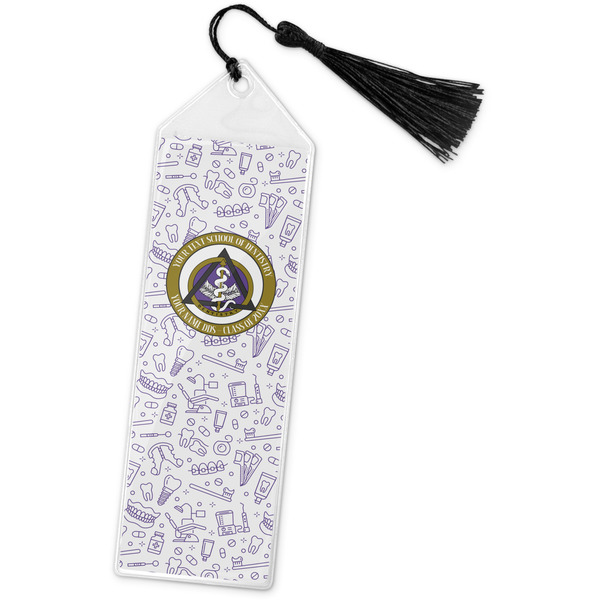 Custom Dental Insignia / Emblem Book Mark w/Tassel (Personalized)